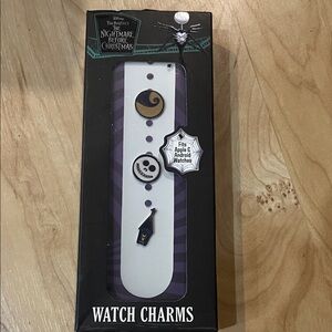 Disney Nightmare Before Christmas Watch Charms - Black and White
